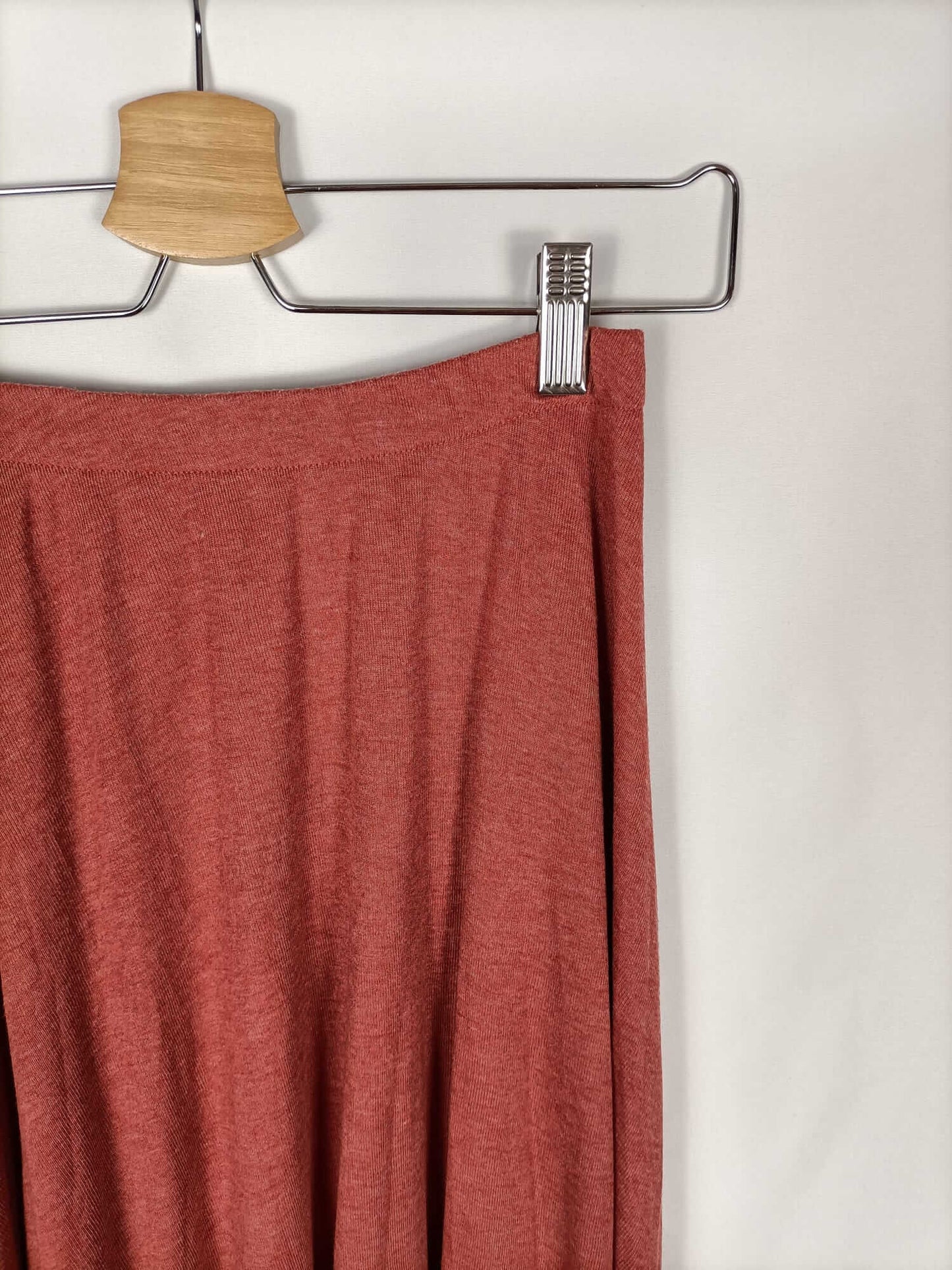 BERSHKA. Long tile skirt Tm