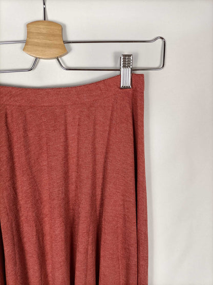 BERSHKA. Long tile skirt Tm