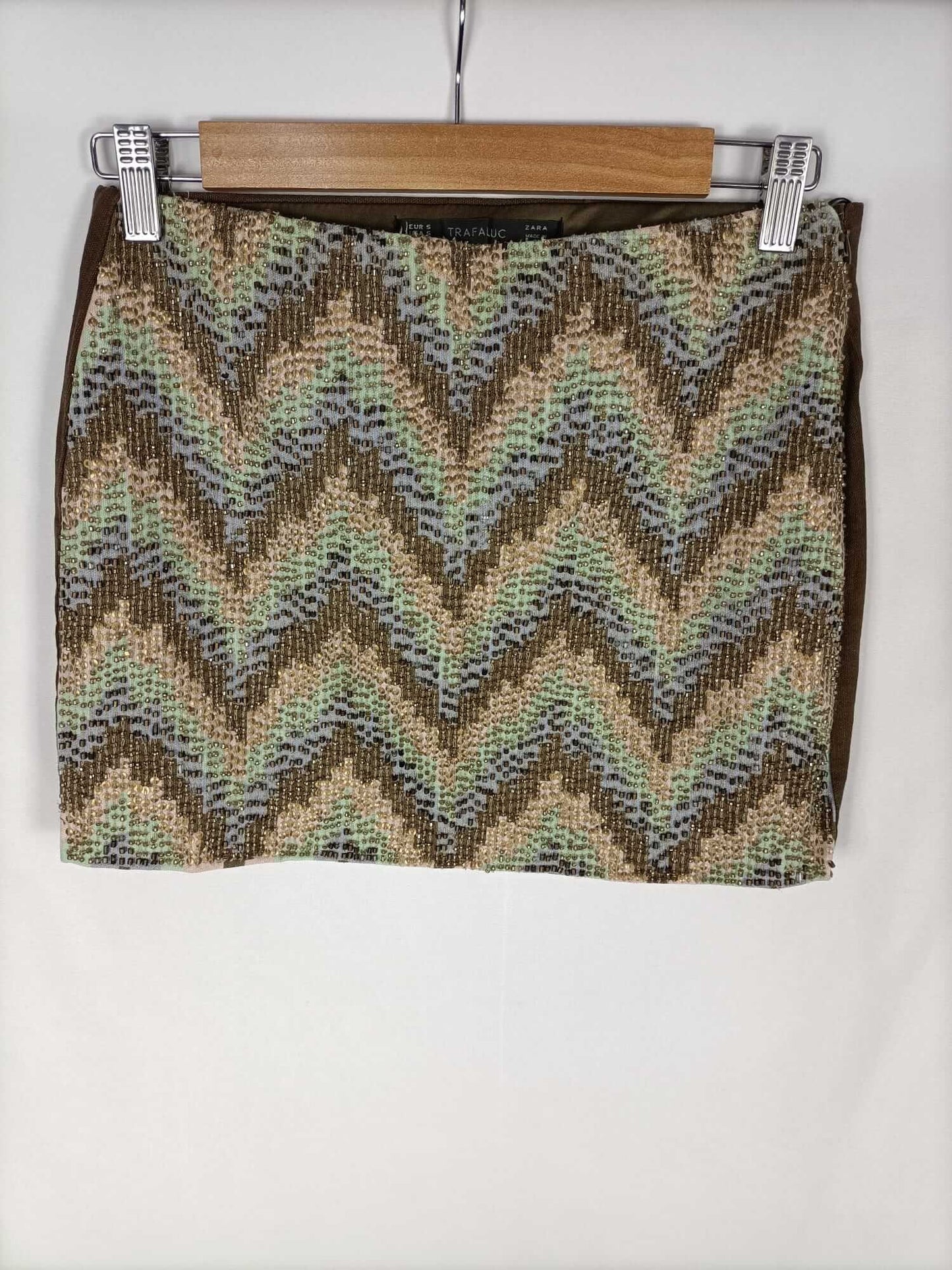 ZARA. Beaded skirt T.xs