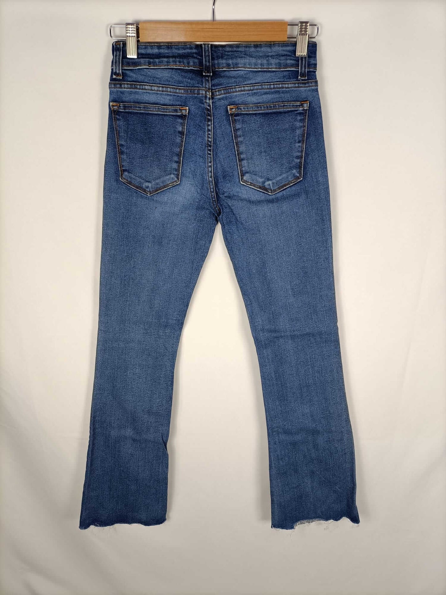 NOON.Pantalones denim campana T.34