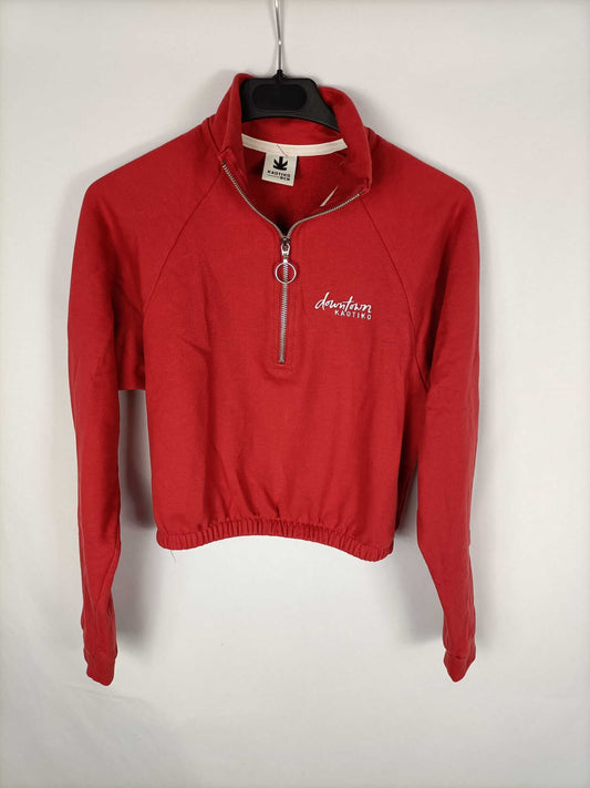 KAOTIKO. Ts short red sweatshirt