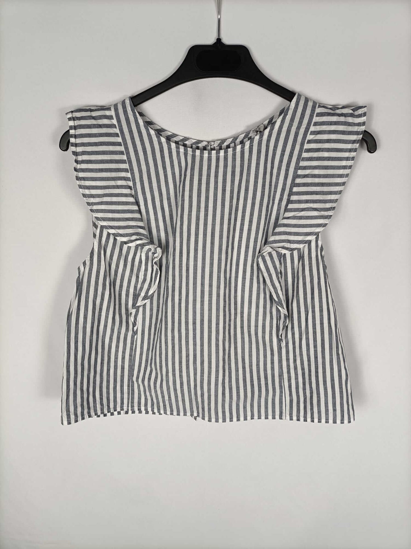 OTRAS.Top rayas volantes T.s