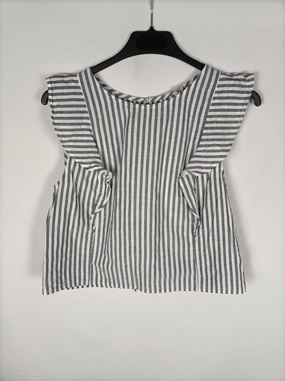 OTRAS.Top rayas volantes T.s