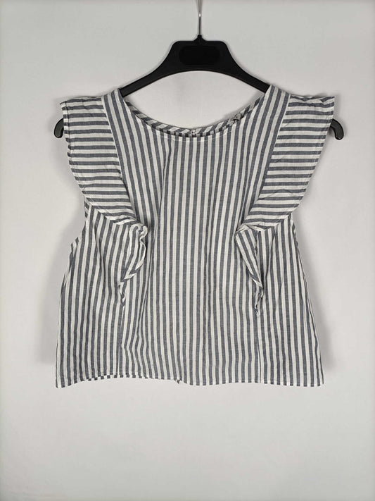 OTRAS.Top rayas volantes T.s