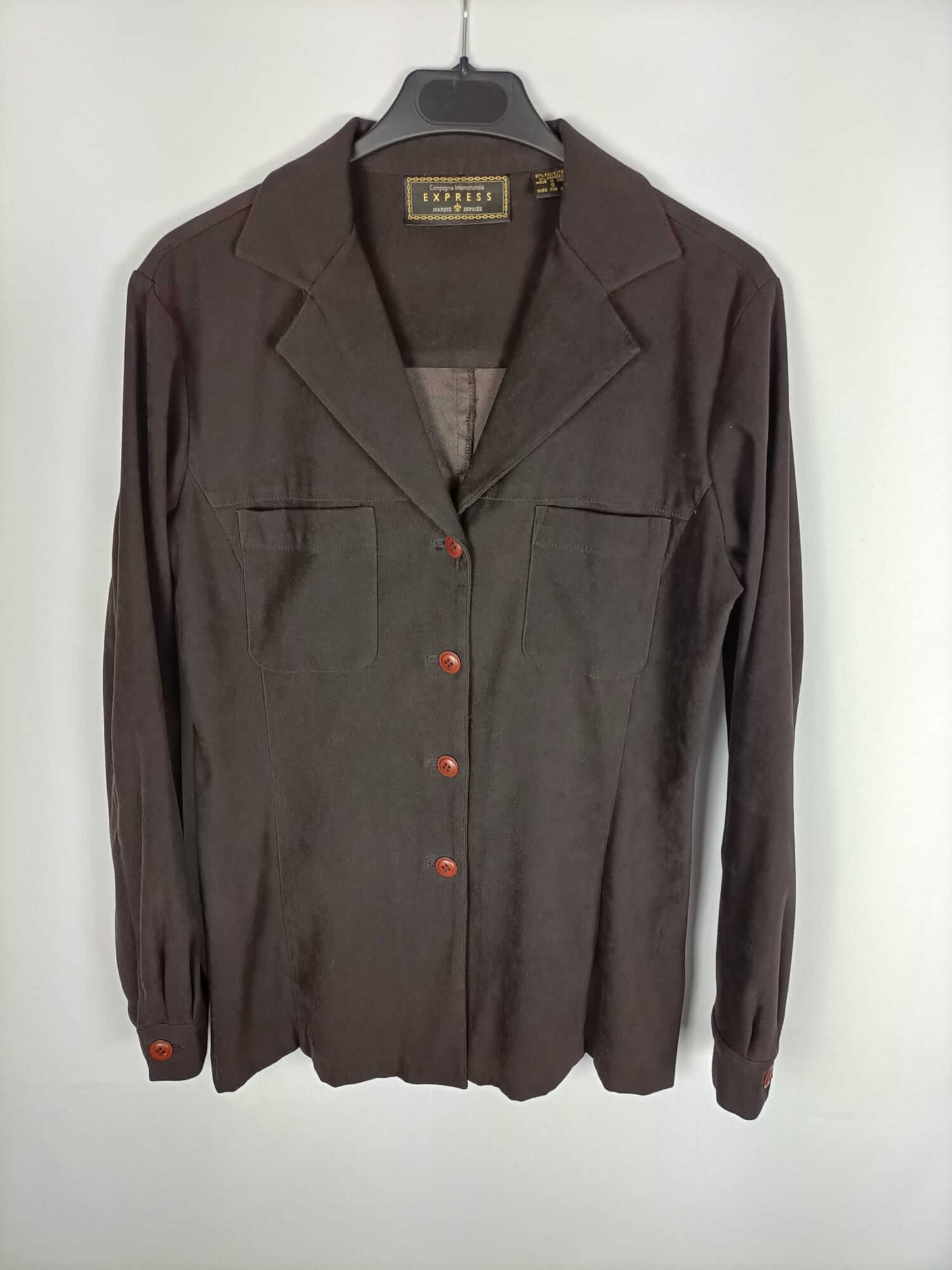 EXPRESS. Vintage suede jacket. Ts