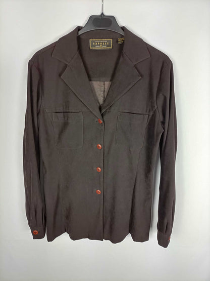 EXPRESS. Vintage suede jacket. Ts