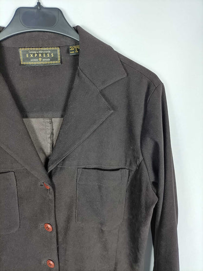 EXPRESS. Vintage suede jacket. Ts