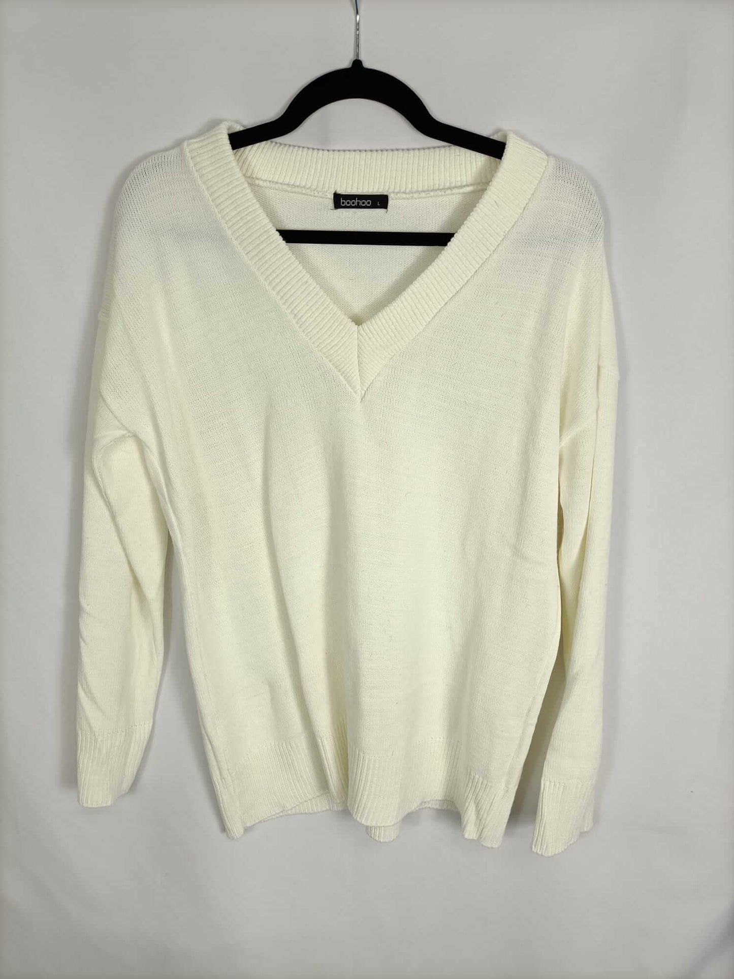 BOOHOO. Raw Tl Sweater