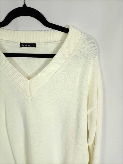 BOOHOO. Raw Tl Sweater