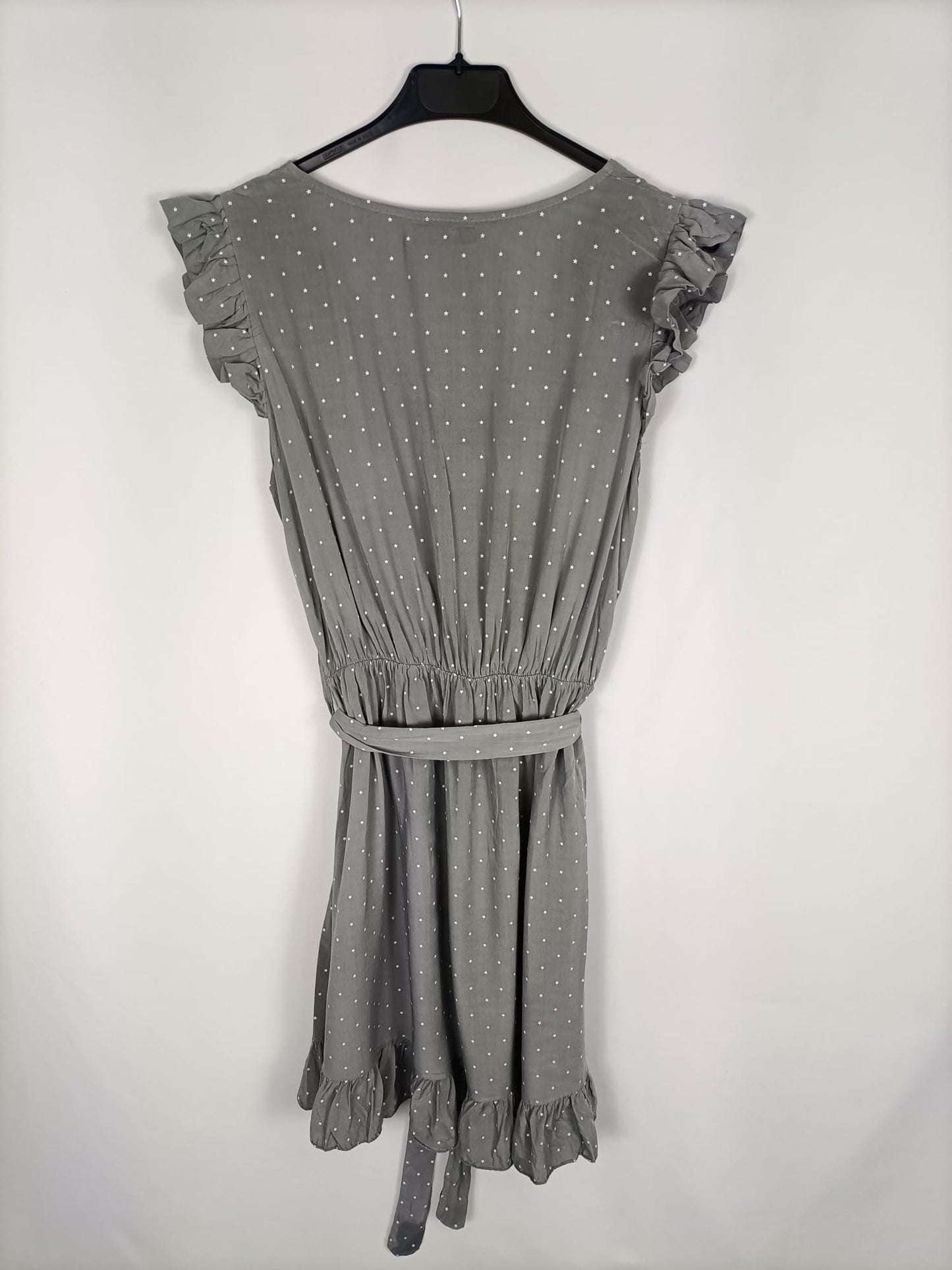 CANESU. Vestido gris estrellas TU  (s/m)
