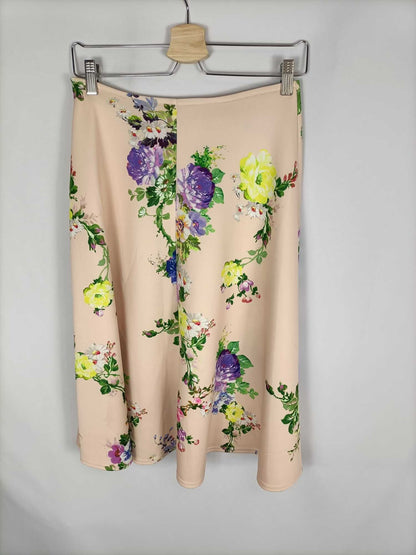 OTRAS. Falda midi flore neopreno TU (s/m)
