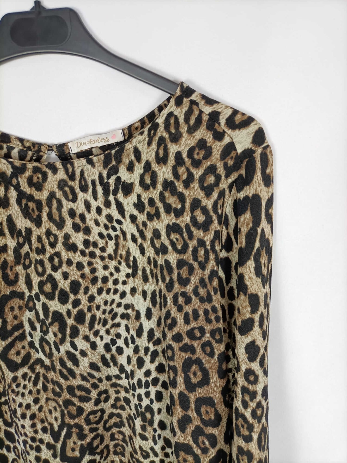 DINA DRESS. Vestido corto animal print T.s
