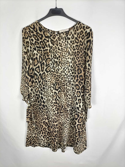 DINA DRESS. Vestido corto animal print T.s