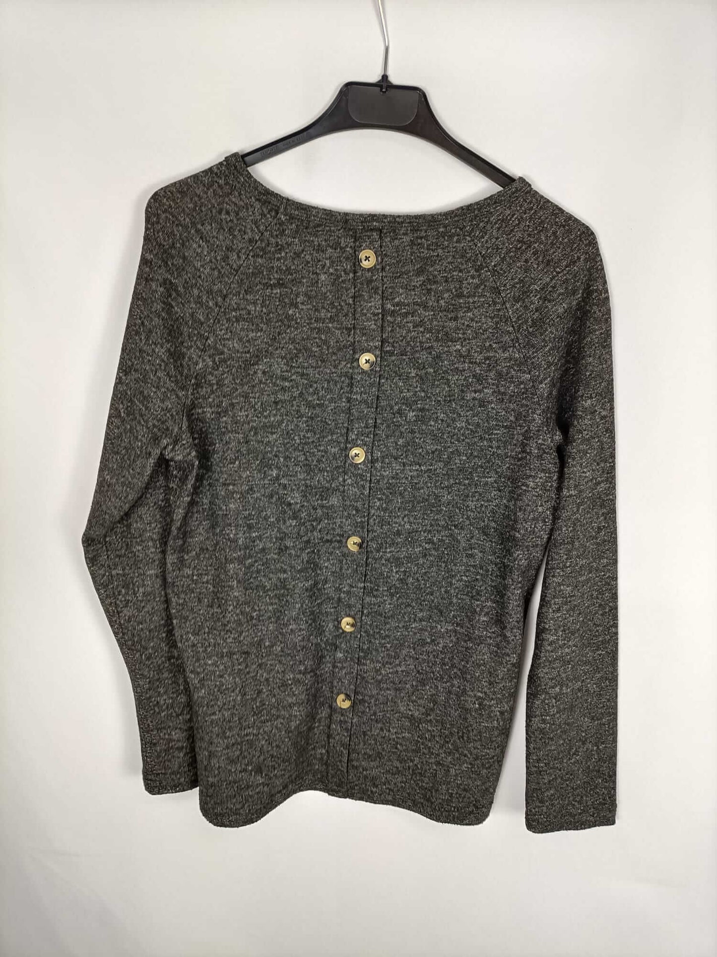 PRIMARK. Jersey gris jaspeado T.xxs