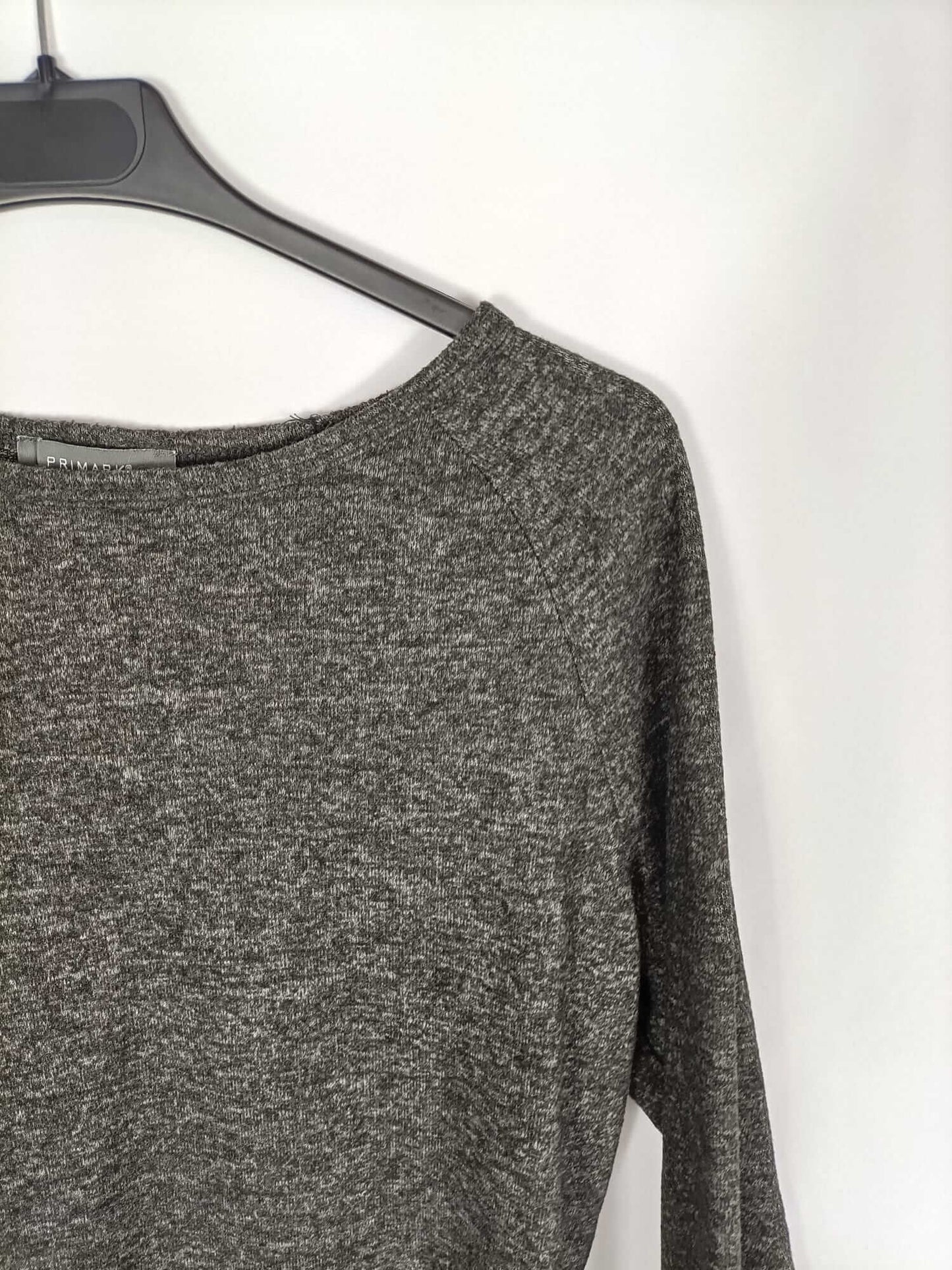 PRIMARK. Jersey gris jaspeado T.xxs