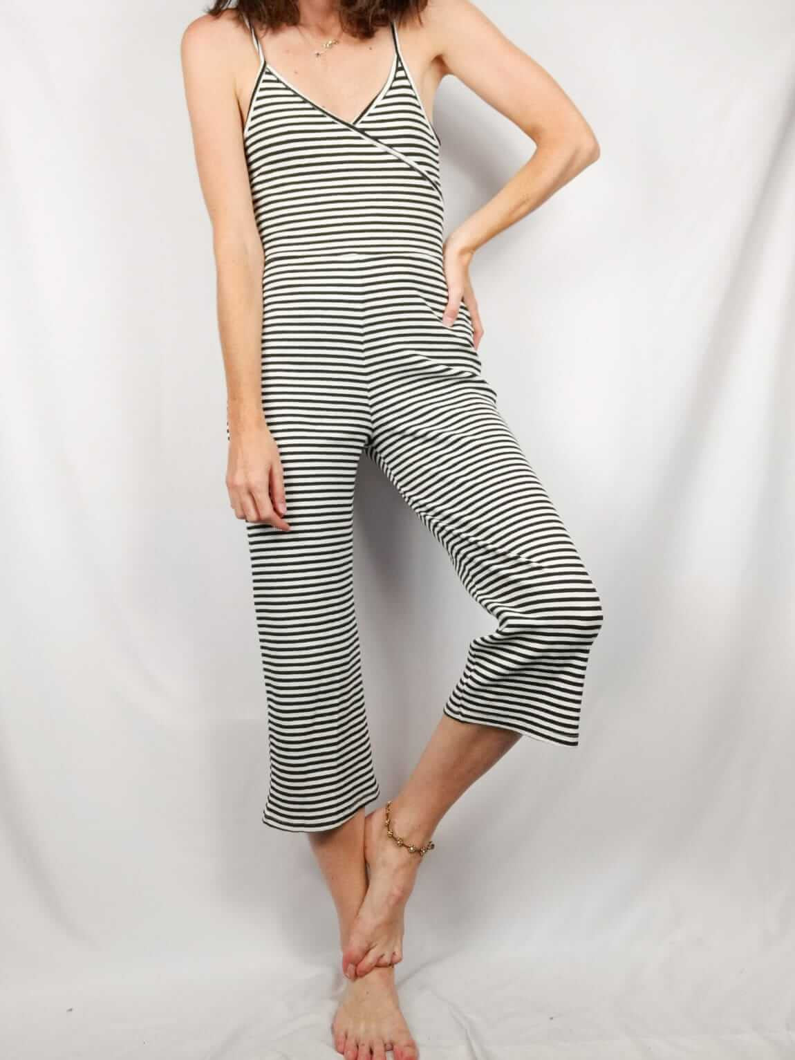 LEFTIES. Mono rayas elástico T.s