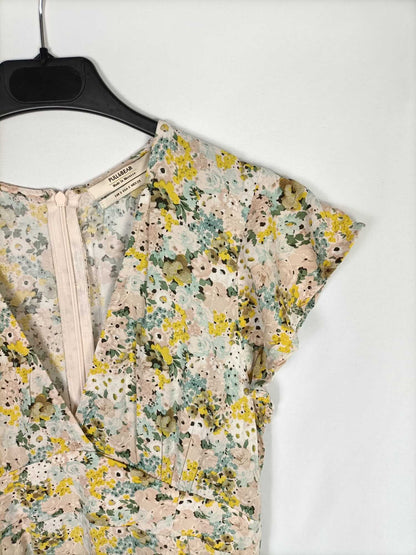 PULL&BEAR. Vestido largo flores T.s