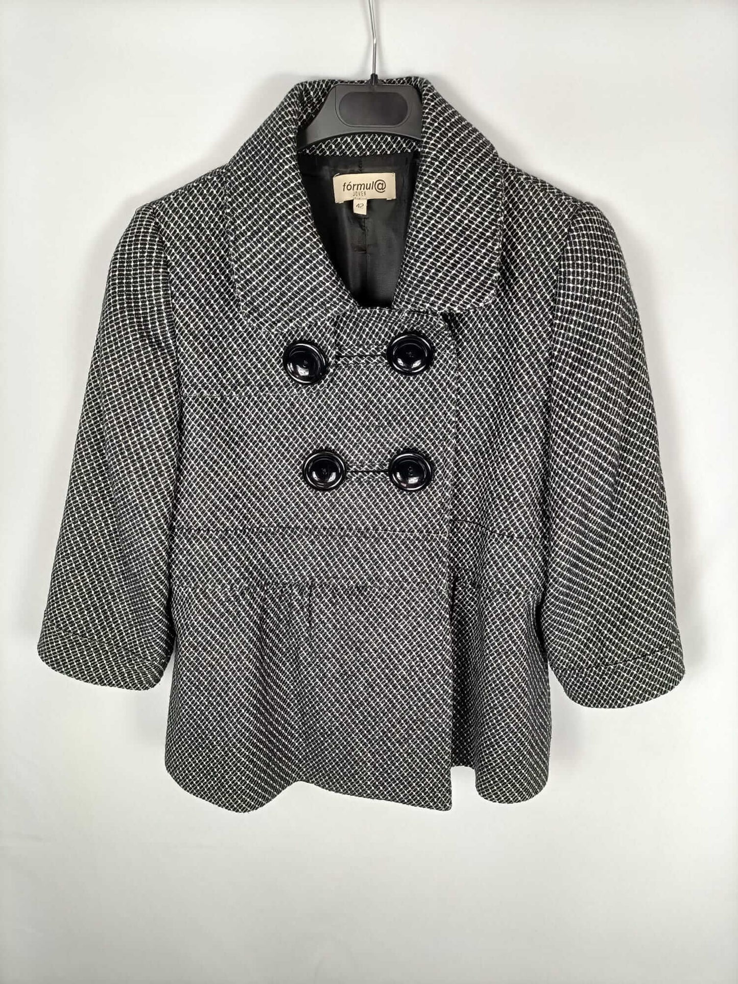 YOUNG FORMULA. Heathered coat size 42