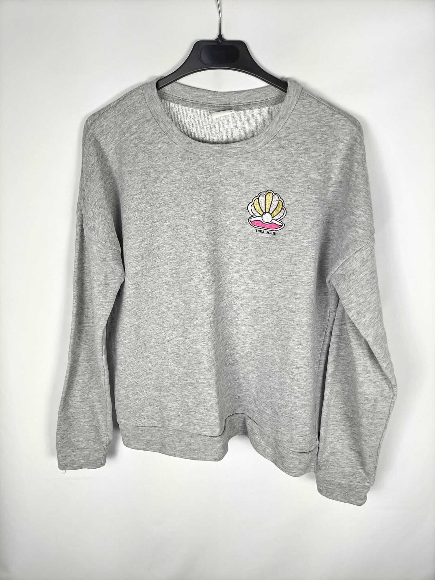 JACKELIN DE YONG. Grey Ts sweatshirt