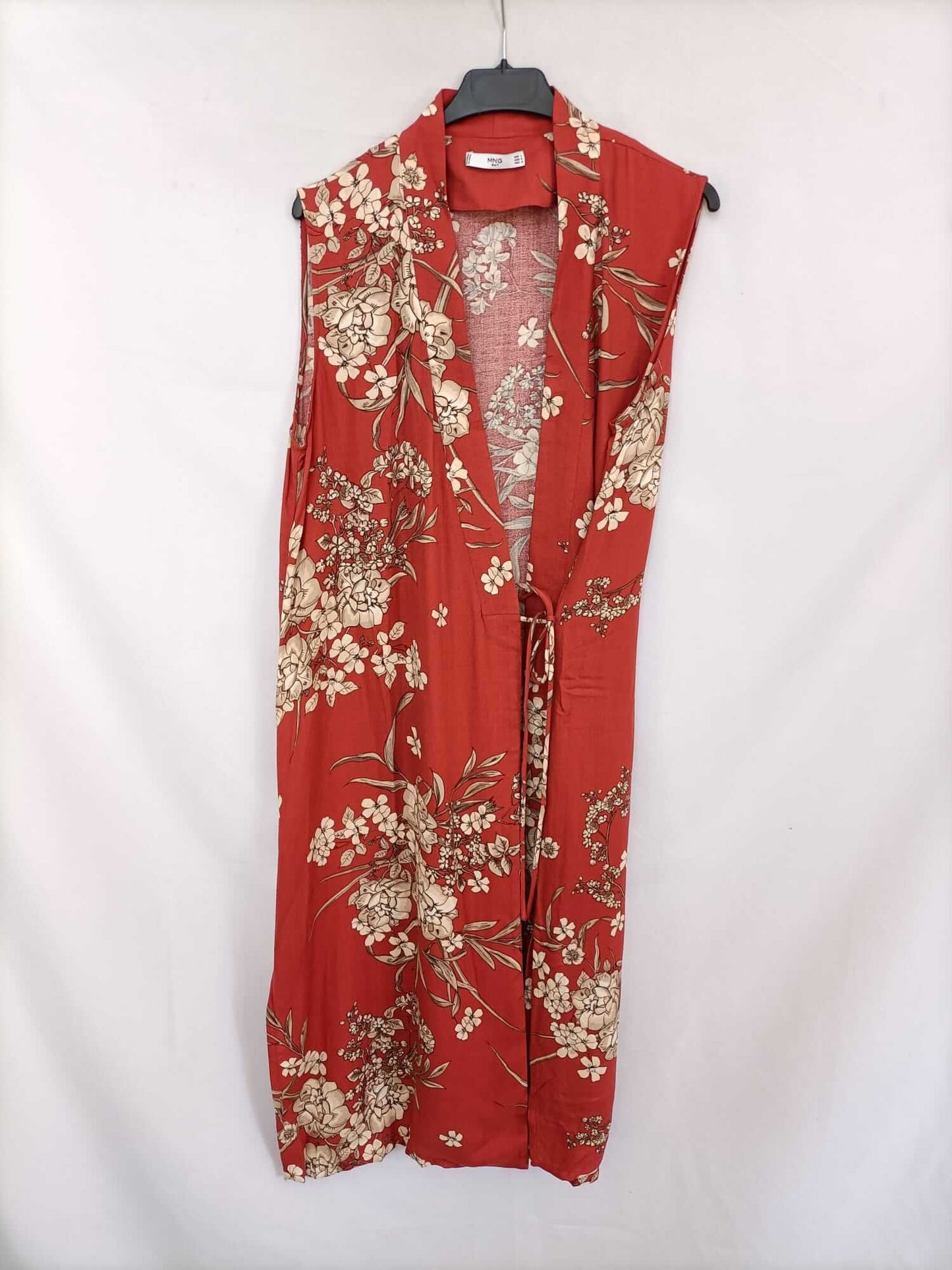 MANGO.Tile vest with flowers TL