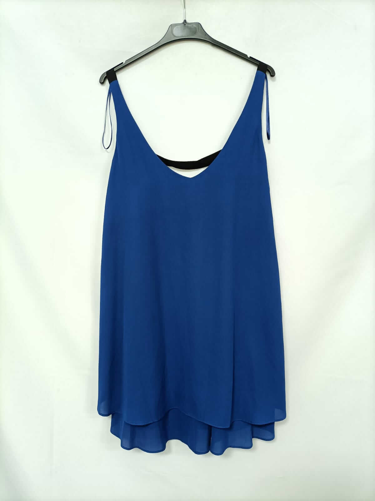 PULL&amp;BEAR. Short blue dress S.xl