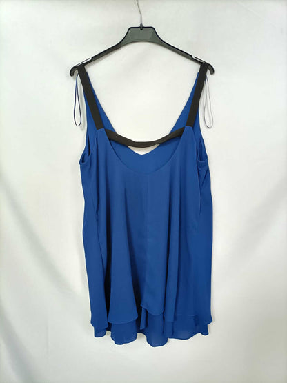 PULL&amp;BEAR. Short blue dress S.xl