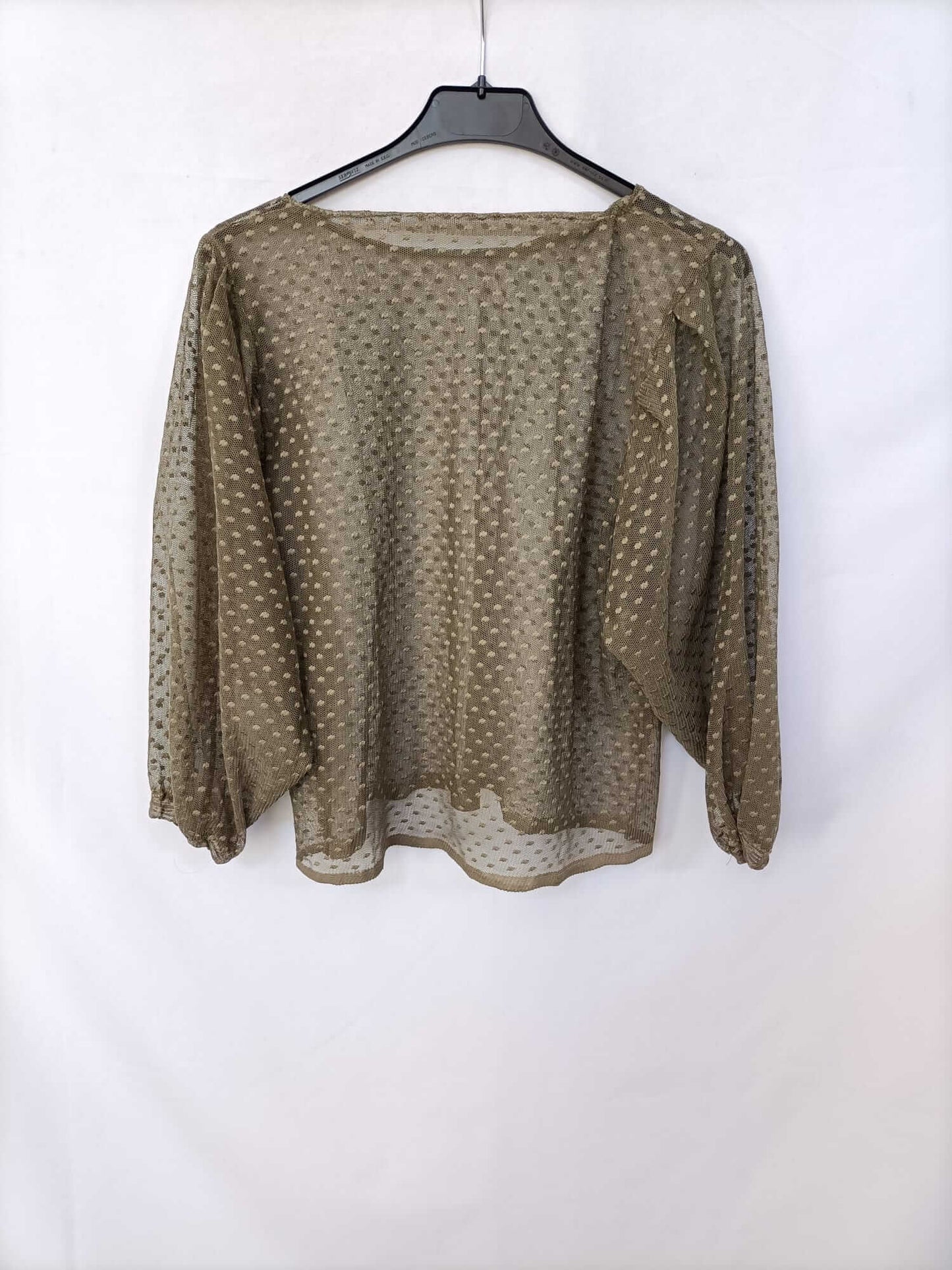 OTRAS.Top verde plumeti TU (S/M)