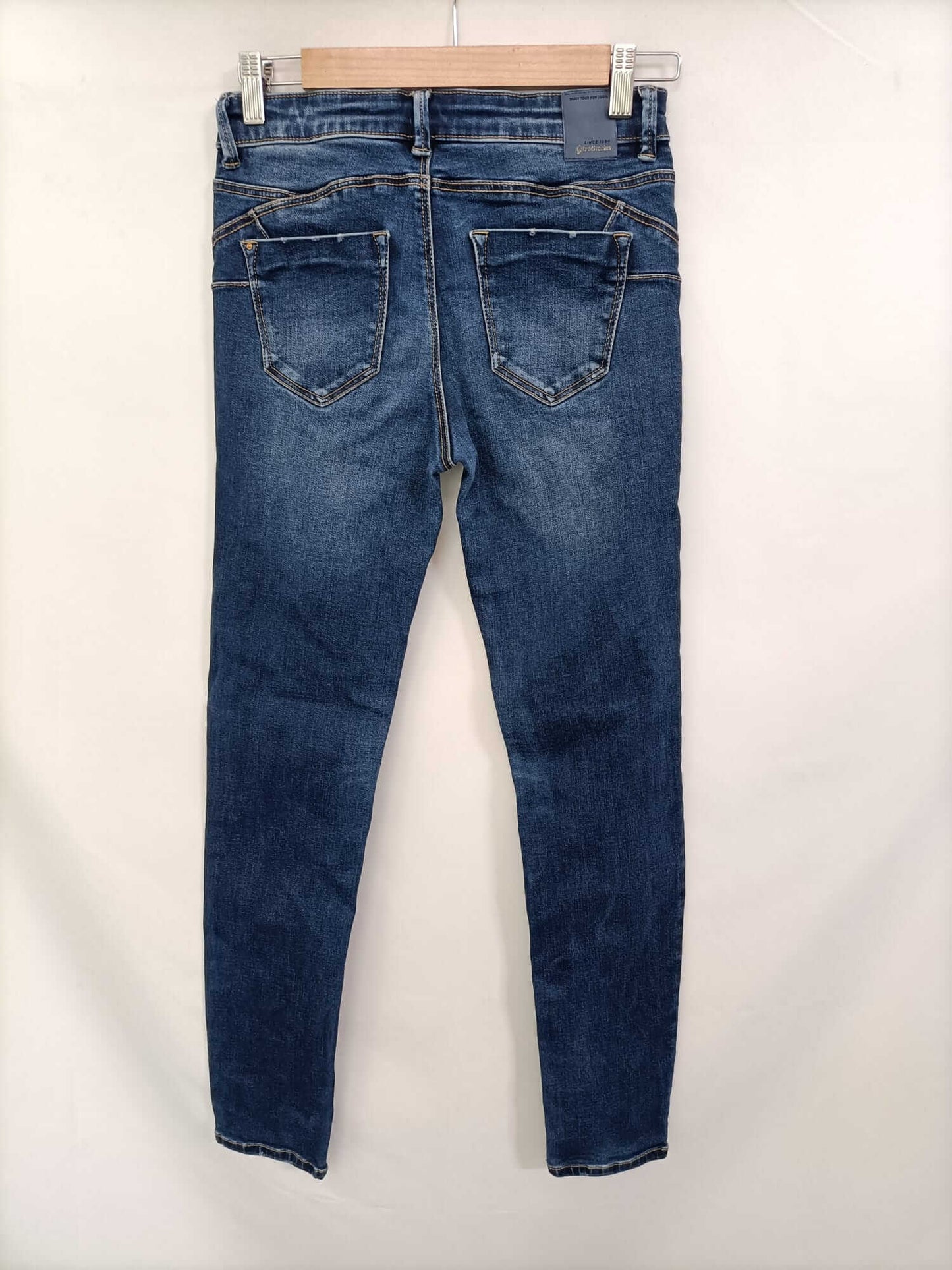 STRADIVARIUS. Ripped denim trousers, size 36
