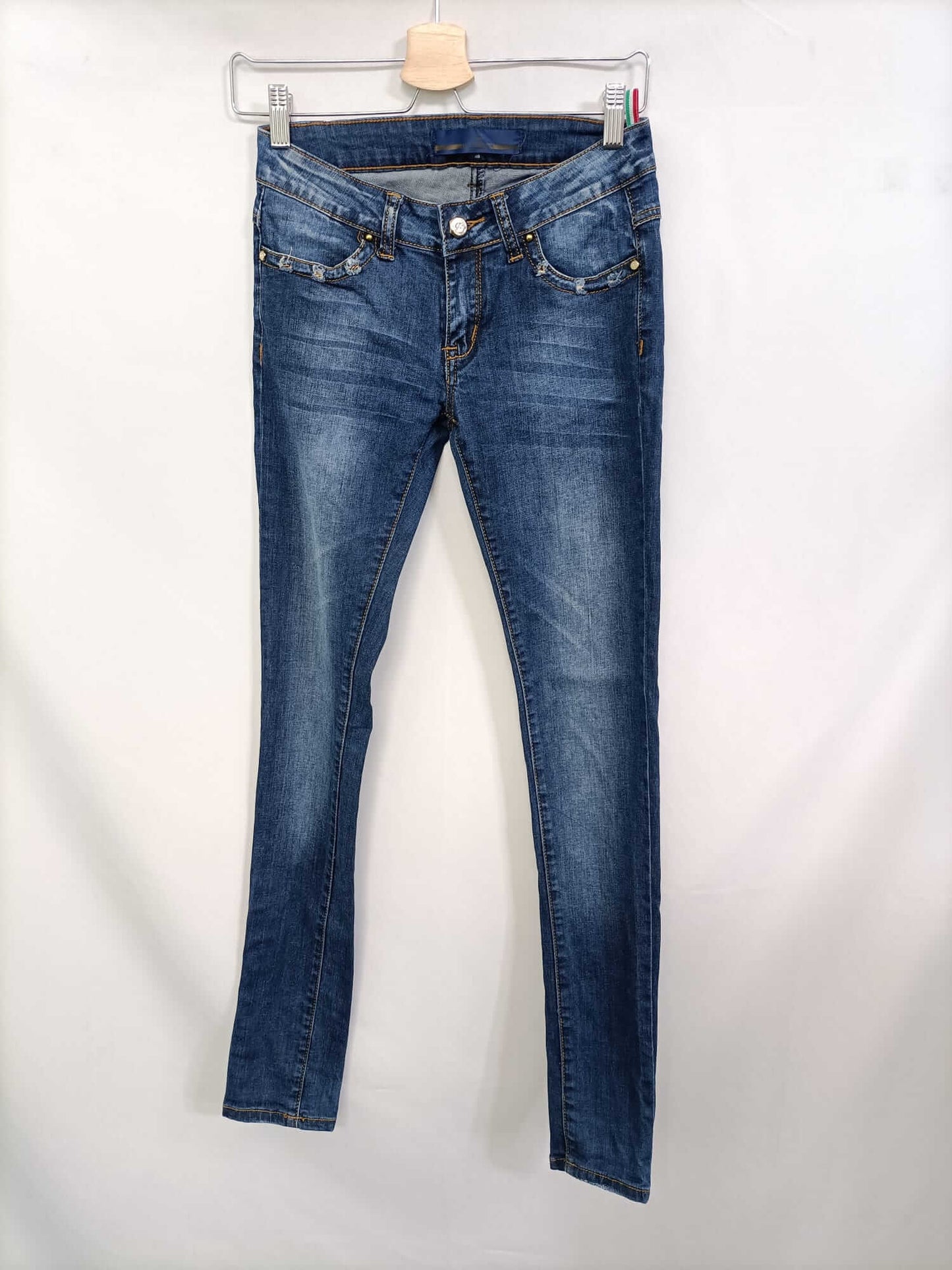 LUXURY QUEEN. Denim oscuro T.36