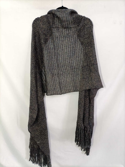 PULL&BEAR. Bufanda punto azul y verde