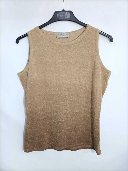 CORTEFIEL. Top bordado degradado T.s