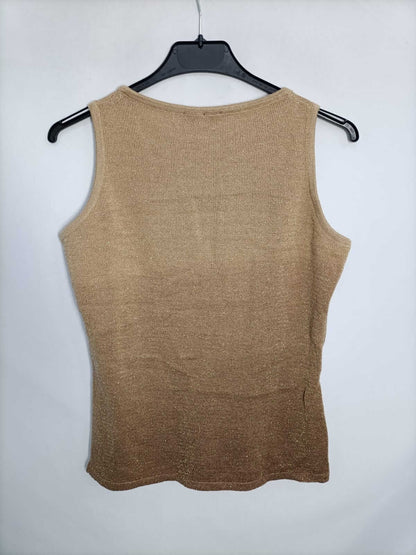 CORTEFIEL. Top bordado degradado T.s