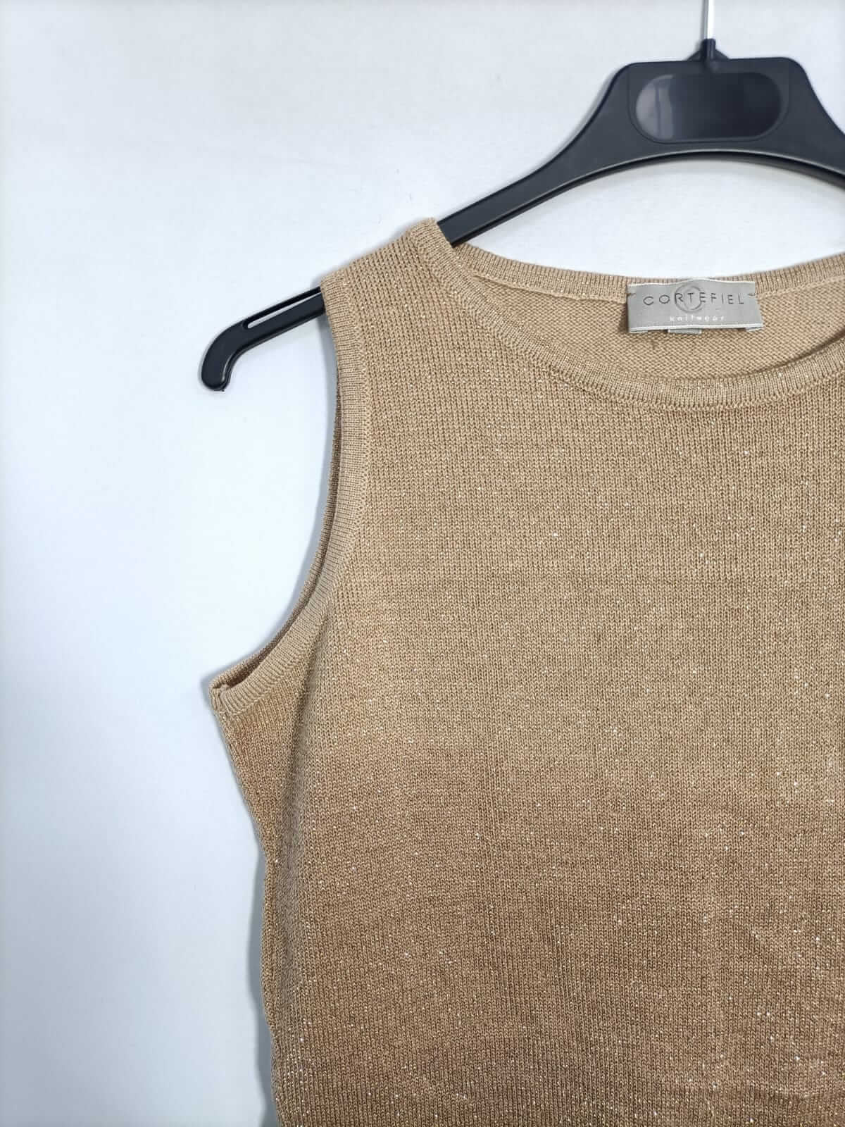 CORTEFIEL. Top bordado degradado T.s