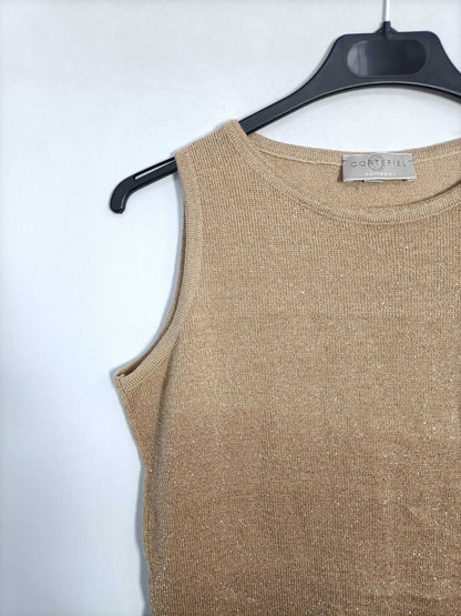 CORTEFIEL. Top bordado degradado T.s