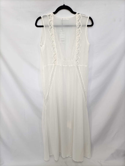 MANGO.Long sleeveless kimono Tm