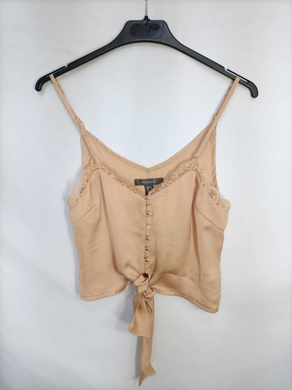 PRIMARK. Lingerie pink crop top size 32