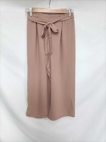 PRIMARK. Pantalón culotte rosa T.32