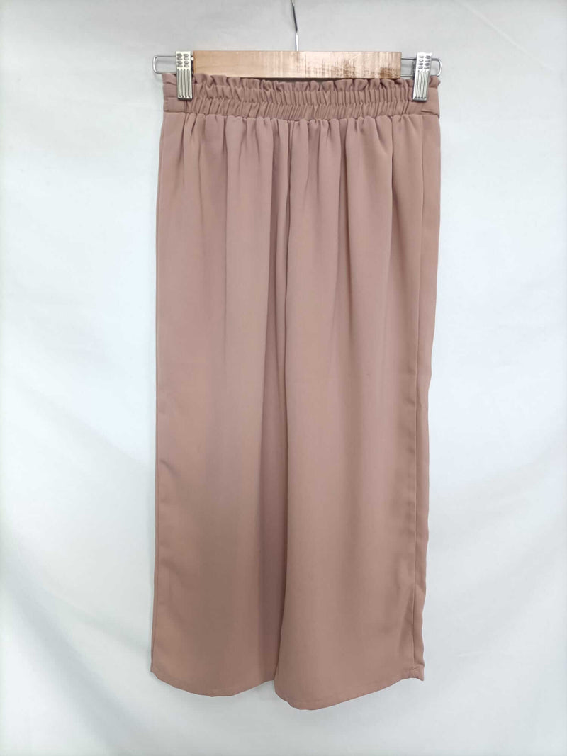 PRIMARK. Pantalón culotte rosa T.32