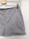 PRIMARK. Shorts de rayas azul y blanco T,34