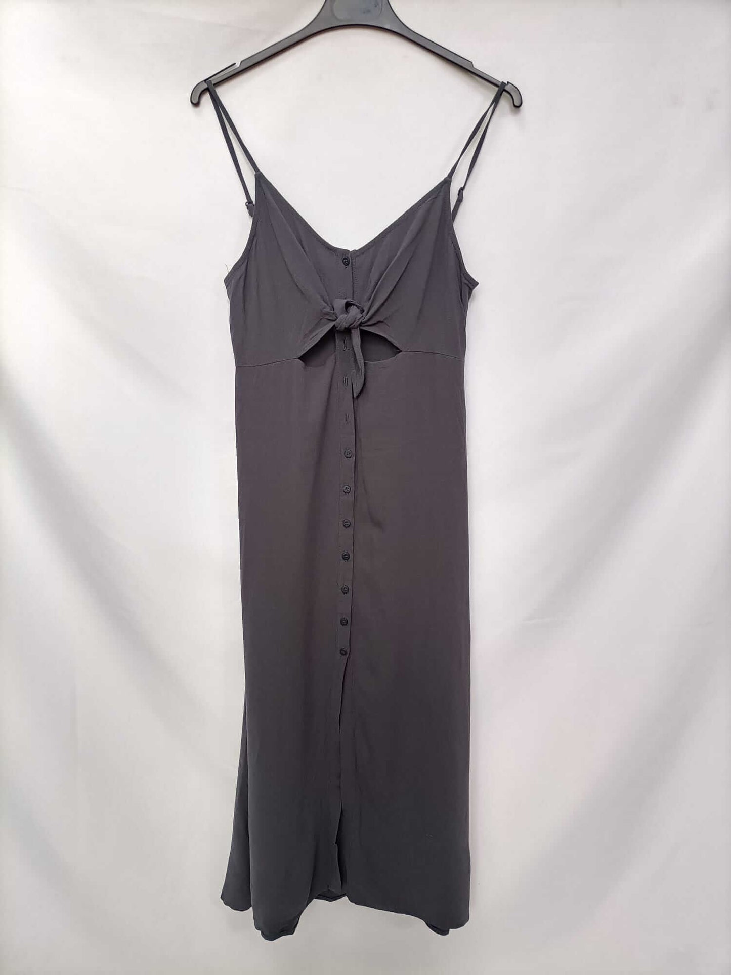 TOPSHOP. Buttoned midi dress S.36