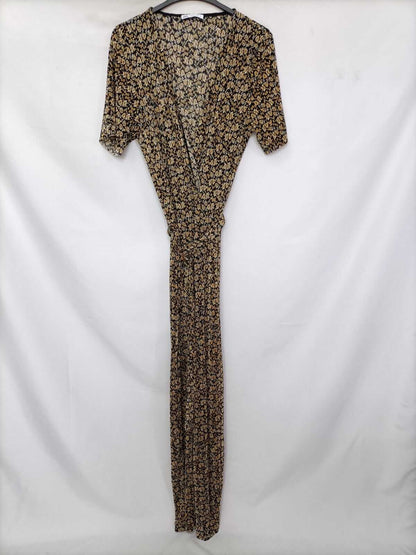 ZARA.Mono largo plisado fluido T.m