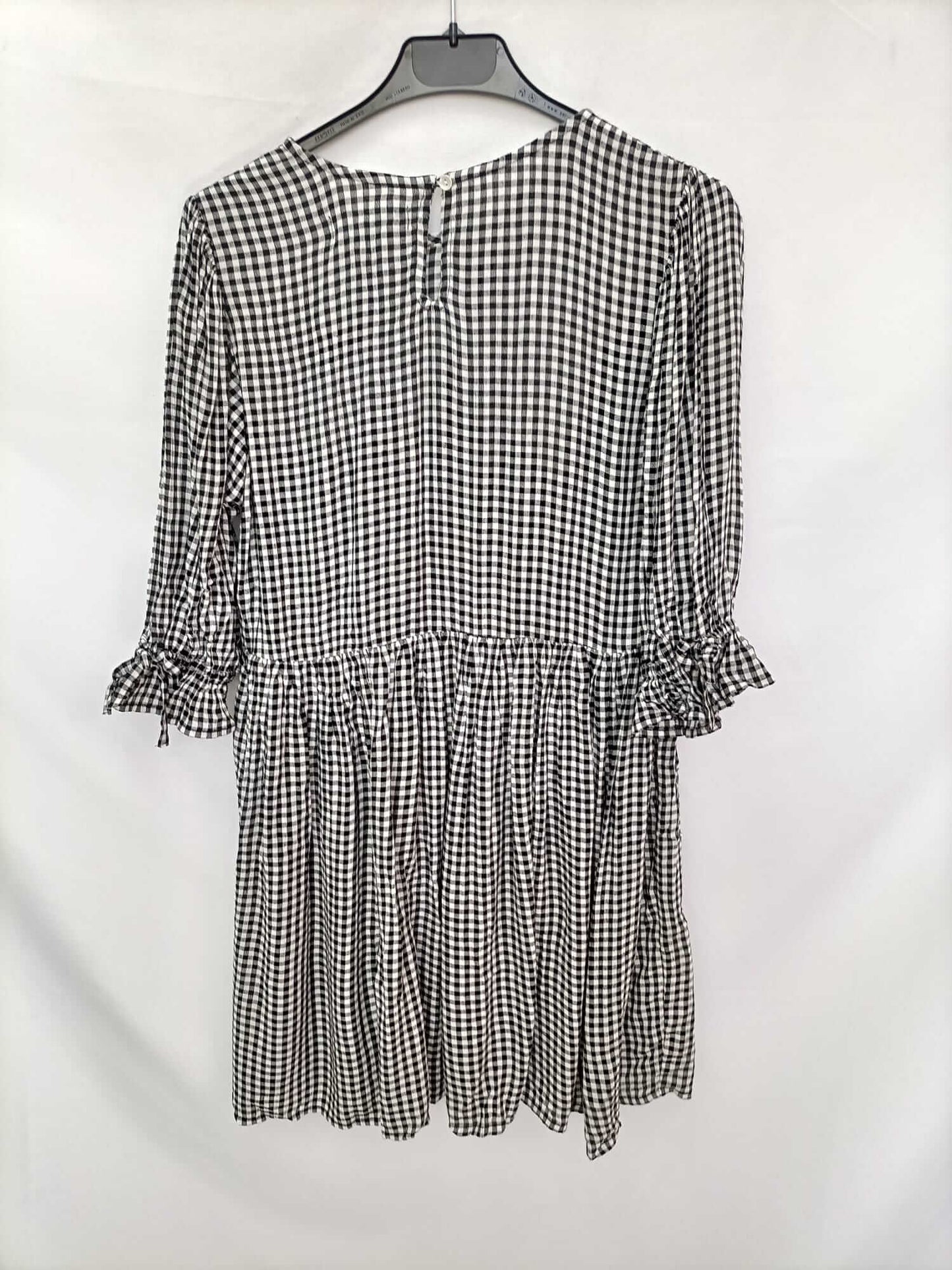 BROWNIE. Vestido corto cuadros vichí T.xs/x