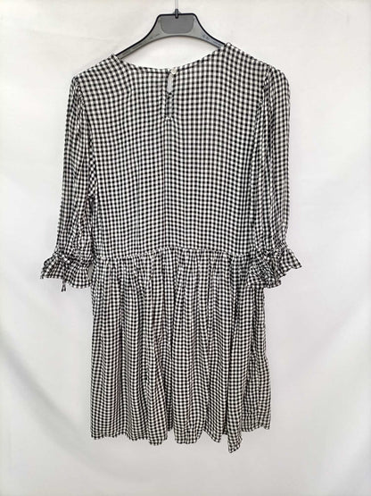 BROWNIE. Vestido corto cuadros vichí T.xs/x