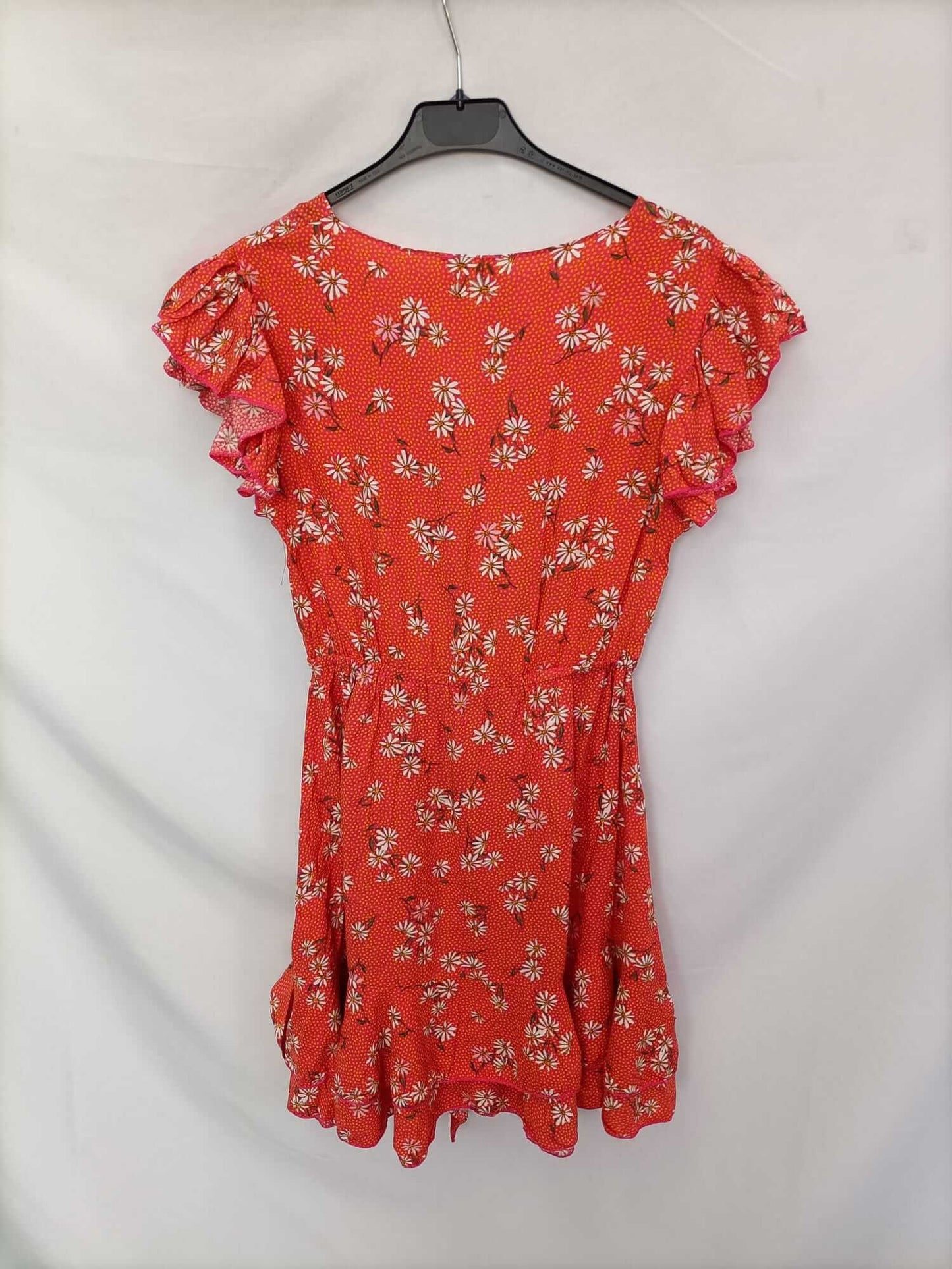 JAASE. Vestido corto lunares y flores T.xs