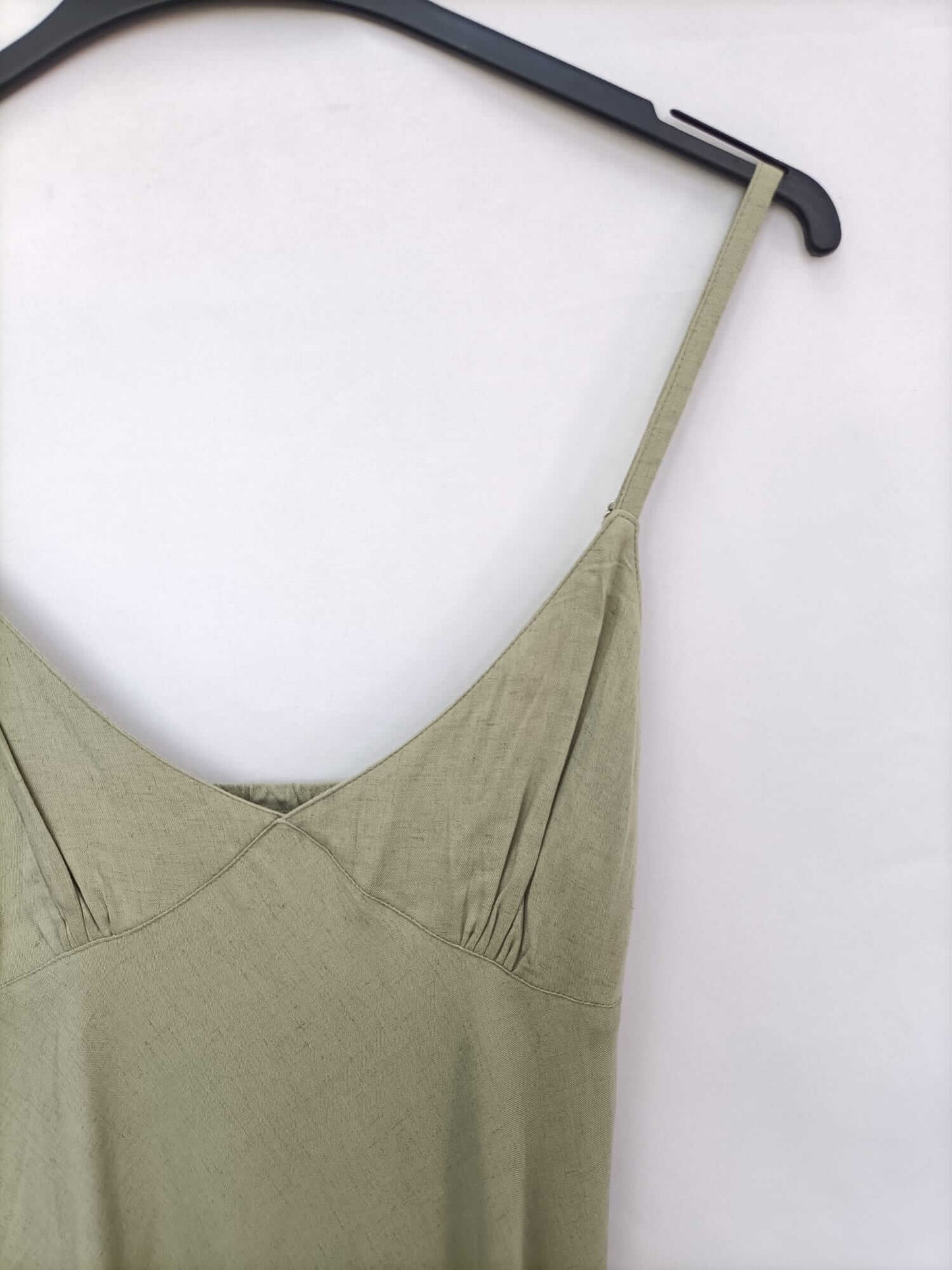 ALL THAT REMAINS. Vestido largo lino T.8 (36)