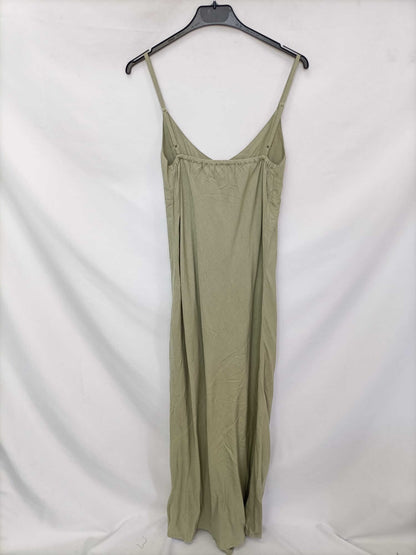 ALL THAT REMAINS. Vestido largo lino T.8 (36)