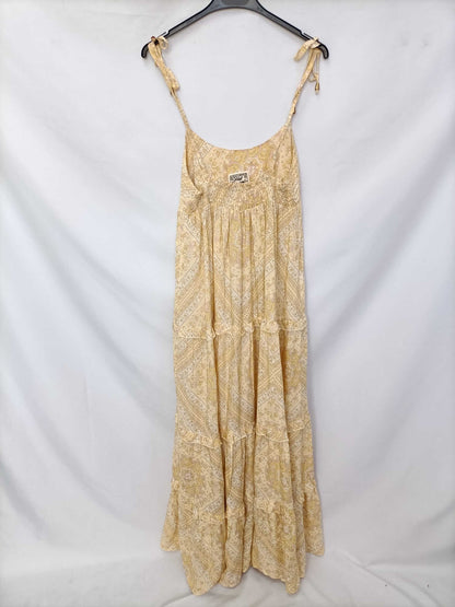 JAASE. Vestido largo flores T.xs