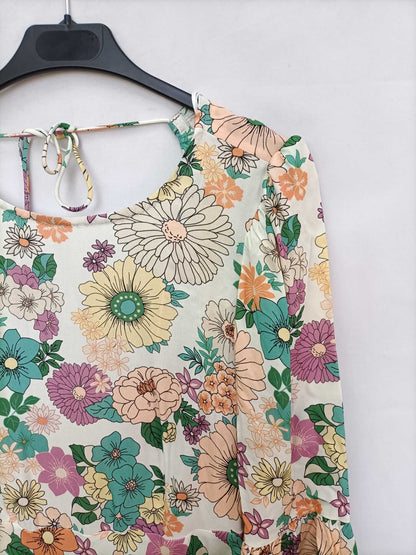 HIGHT SPIRIT (SPRINFIELD). Vestido flores T.36