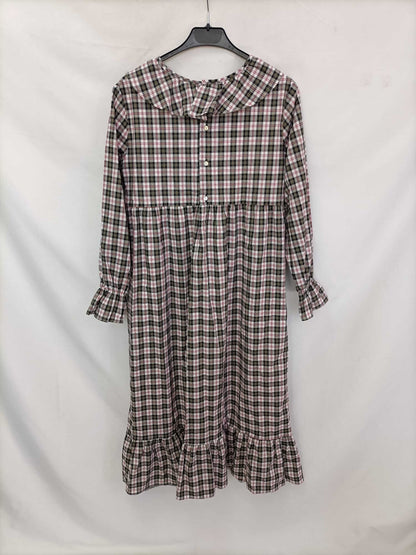 RITAVON. Checkered midi dress TM