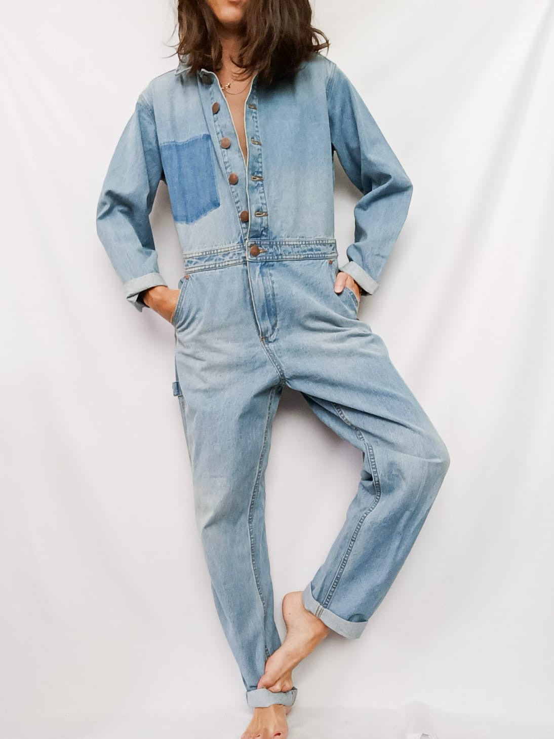 BILLABONG. Peto denim T.s